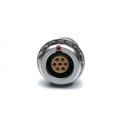 Kulatý konektor, počet kontaktů: 7, Montáž do panelu, velikost: 12 mm RS PRO, pohlaví kontaktu: Vnitřní, orientace těla: