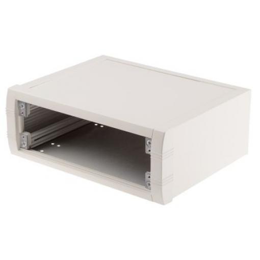 METCASE Pouzdro počítače, řada: Mettec Bílá Hliník 230 mm 85 mm 180 mm