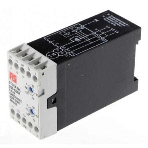 RS PRO Startér pro plynulý rozběh 5.5 kW 400V ac 3fázový IP20