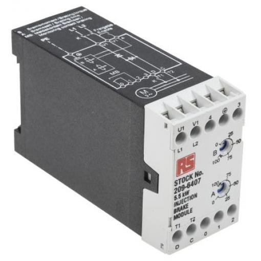RS PRO Brzdový modul 3fázový 5.5 kW 380V ac, 415 V ac