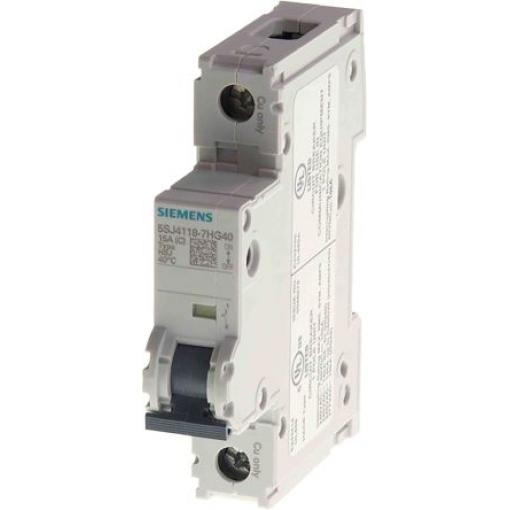 Siemens Miniaturní jistič, rozsah: 5SJ4 1pólový 2 A vypínací výkon 14 kA, charakteristika: Typ D, rozsah: SENTRON 240 V