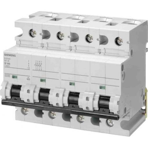 Siemens Miniaturní jistič, rozsah: 5SP4 4pólový 100 A vypínací výkon 10 kA, charakteristika: Typ D, rozsah: SENTRON 400