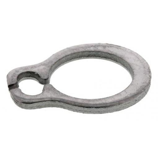 RS PRO Pojistný kroužek Externí, Nerezová ocel průměr hřídele 5 mm 3.8 mm