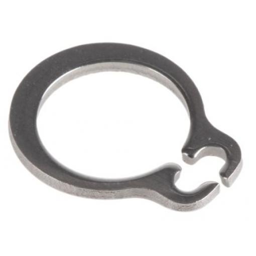 RS PRO Pojistný kroužek Externí, Nerezová ocel průměr hřídele 8 mm 5.7 mm