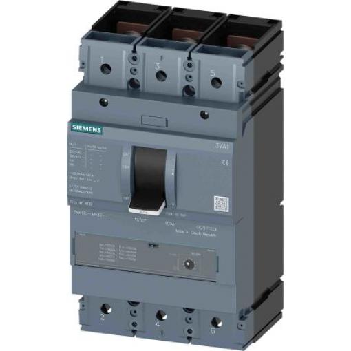 Siemens Jistič s lisovaným pouzdrem, rozsah: 3VA1 3pólový 250 A vypínací výkon 70 kA, rozsah: SENTRON