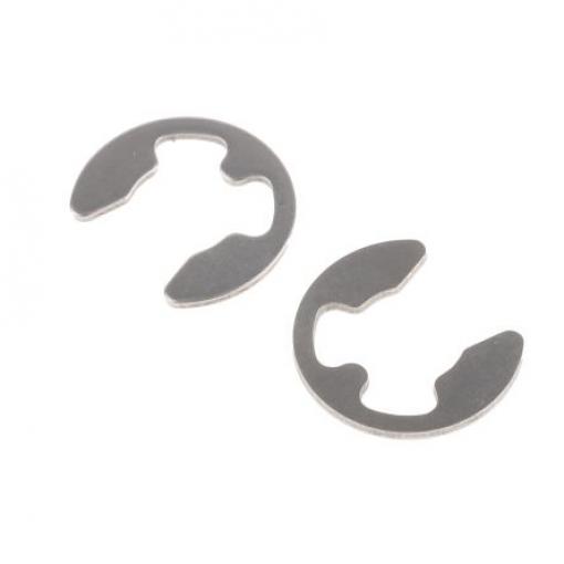 RS PRO Pojistný kroužek Typ E, Nerezová ocel průměr hřídele 9.5 mm 9 mm