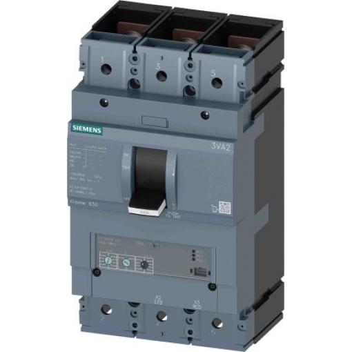 Siemens Jistič s lisovaným pouzdrem, rozsah: 3VA2 3pólový 400 A vypínací výkon 110 kA, rozsah: SENTRON