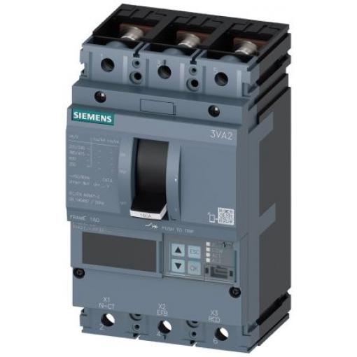 Siemens Jistič s lisovaným pouzdrem, rozsah: 3VA2 3pólový 40 A vypínací výkon 85 kA, rozsah: SENTRON