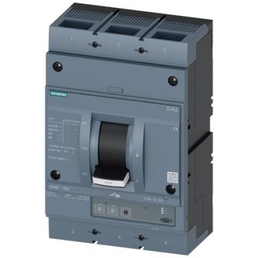 Siemens Jistič s lisovaným pouzdrem, rozsah: 3VA2 3pólový 800 A vypínací výkon 55 kA, rozsah: SENTRON