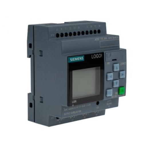 PLC procesor řada LOGO!, výstup: Relé Ethernet 4 8 4 Lišta DIN 115 V AC/DC, 230 V AC/DC Siemens