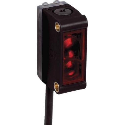 SICK Fotoelektrický snímač, řada: G6 Blok Kabel, výstup: NPN Potlačení pozadí IP67