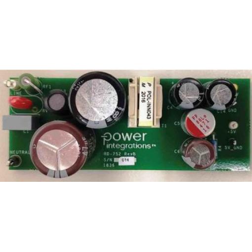 Vývojová sada RDR-752 Měnič flyback Power Integrations INN3673C-H601, pro použití s: Integrovaný napájecí zdroj