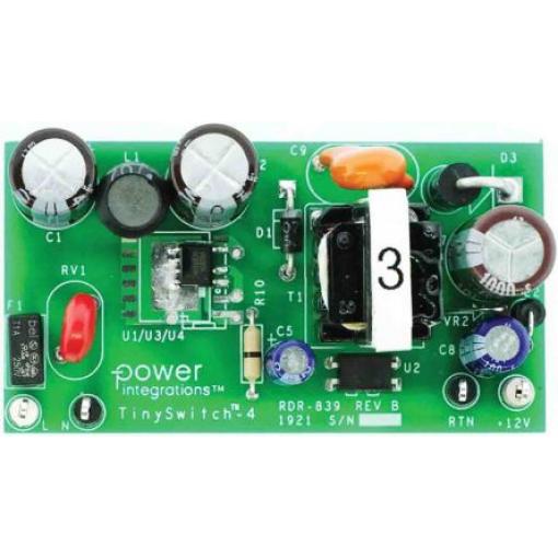 Vývojová sada RDR-839 Měnič flyback Power Integrations TNY288P, pro použití s: Univerzální vstupní napájení