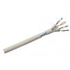RS PRO Cat6a Ethernetové kabely, Bílá, Polyvinylchlorid, 300 V 100 m, typ pláště: Stíněné