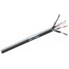 RS PRO Cat6a Ethernetové kabely, Šedá, Polyvinylchlorid, 300 V 100 m, typ pláště: Stíněné