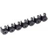 Potrubní spona, řada: Clip 7 trubic, Polymer, pro vnější průměr trubice: 8 mm OD Legris