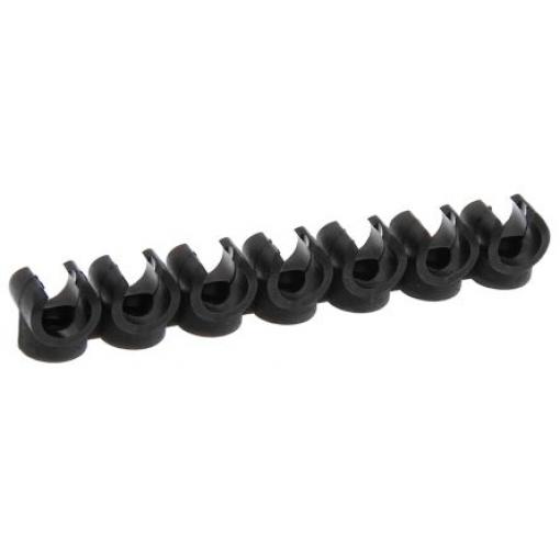 Potrubní spona, řada: Clip 7 trubic, Polymer, pro vnější průměr trubice: 8 mm OD Legris