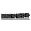 Potrubní spona, řada: LF3000 6 trubic, Polymer, pro vnější průměr trubice: 10 mm OD Legris