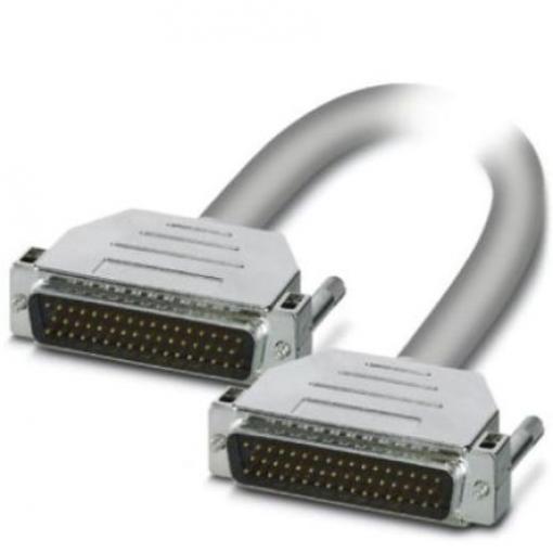 Phoenix Contact Kabel, A: Vnější délka 3 m, A: D-sub 50kolíkový, B: Vnější, B: DB50, Polotuhý polyvinylchlorid