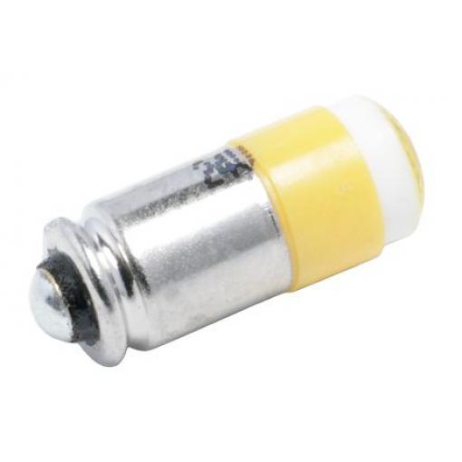 Žárovka indikátoru barva světla Žlutá, objímka žárovky: Miniaturní drážka vícečipový, průměr: 6mm, 24V dc