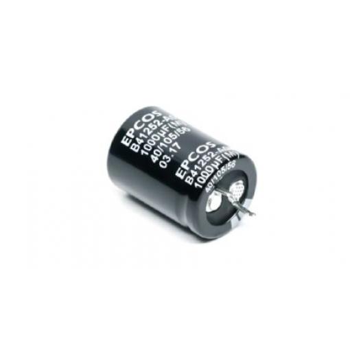 Kondenzátor, řada: B41252 15000 μF ±20 % 35 V dc, Zacvakávací montáž EPCOS