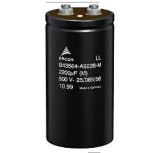 Kondenzátor, řada: B41456 33000 μF ±20 % 6mΩ 100 V, Šroubová svorka EPCOS