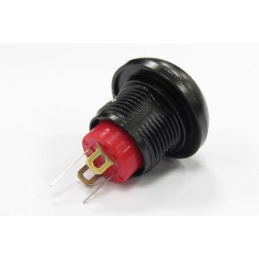 RS PRO Tlačítkový spínač, řada: PAS6 IP67 SPST Panel Okamžité Osvětlené 13.6 mm 125 mA, barva LED: Červená 36 V dc 250 V