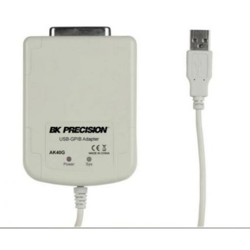 Adaptér pro osciloskopy Adaptér USB na GPIB AK40G, pro použití s: Řada 4060B BK Precision Digitální