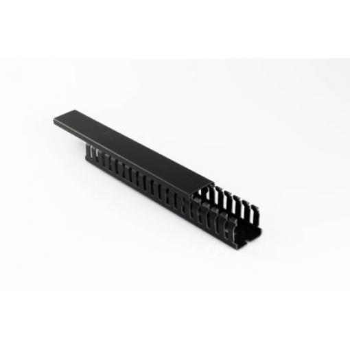 Kabelové rozdvojky, řada: 2346 Noryl Otevřeno barva Černá 25 mm x 75 mm x 2 m Betaduct