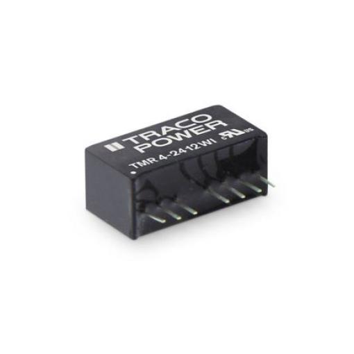 TRACOPOWER Měnič DC/DC TMR, výstup: 5 V dc 1.6 kV, Vin 75V dc 800 mA, Vin 18V 4 W -40 °C 70 °C Průchozí otvor