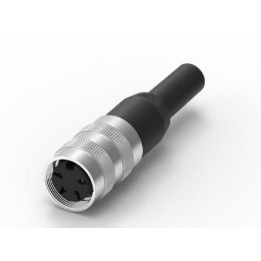 RS PRO Konektor DIN, řada: DP1604JA, počet kontaktů: 4, velikost: M16, 250 V, orientace těla: Rovný, IP40 5A, formát