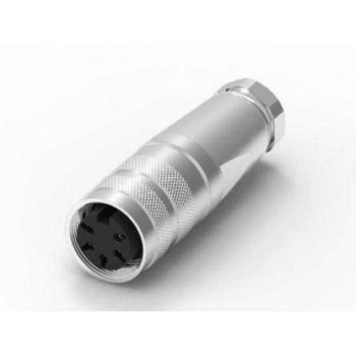 RS PRO Konektor DIN, řada: WP1605BJA, počet kontaktů: 5, velikost: M16, 250 V, orientace těla: Rovný, IP67 5A, formát