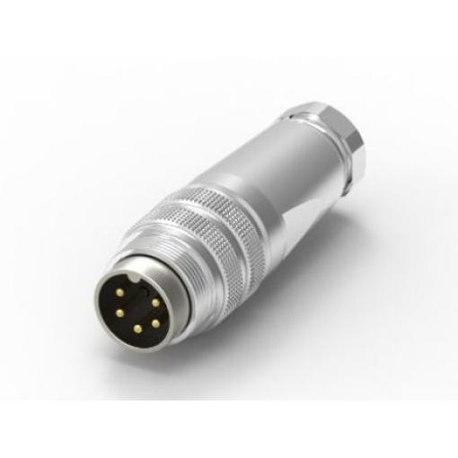 RS PRO Konektor DIN, řada: WP1605BPA, počet kontaktů: 5, velikost: M16, 250 V, orientace těla: Rovný, IP67 5A, formát
