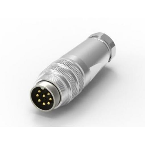RS PRO Konektor DIN, řada: WP1608APA, počet kontaktů: 8, velikost: M16, 250 V, orientace těla: Rovný, IP67 5A, formát