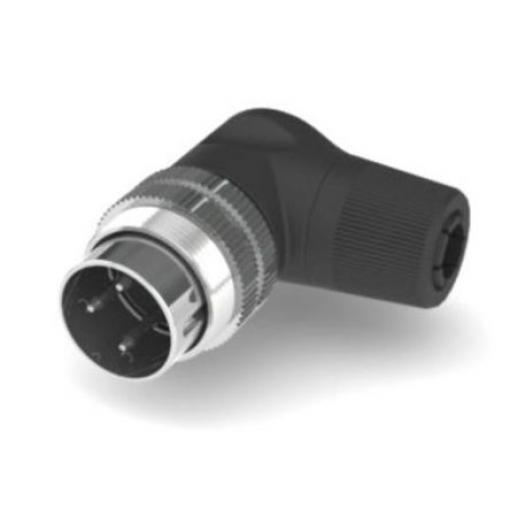 RS PRO Konektor DIN, řada: YE-1153RS, počet kontaktů: 3, velikost: M16, 100 V, orientace těla: Pravý úhel, IP40 4A,