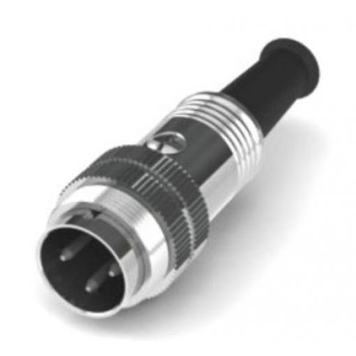 RS PRO Konektor DIN, řada: YE-1223B, počet kontaktů: 3, velikost: M16, 100 V, orientace těla: Rovný, IP40 4A, formát