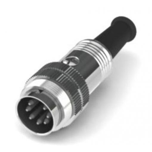 RS PRO Konektor DIN, řada: YE-1227B, počet kontaktů: 7, velikost: M16, 100 V, orientace těla: Rovný, IP40 4A, formát