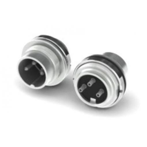 RS PRO Konektor DIN, řada: YE-1603PR, počet kontaktů: 3, velikost: Standard, 100 V, orientace těla: Rovný, IP40 4A,