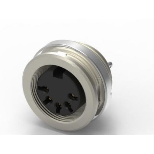 RS PRO Konektor DIN, řada: YE-1605ANY, počet kontaktů: 5, velikost: Standard, 250 V, orientace těla: Rovný, IP40 5A,