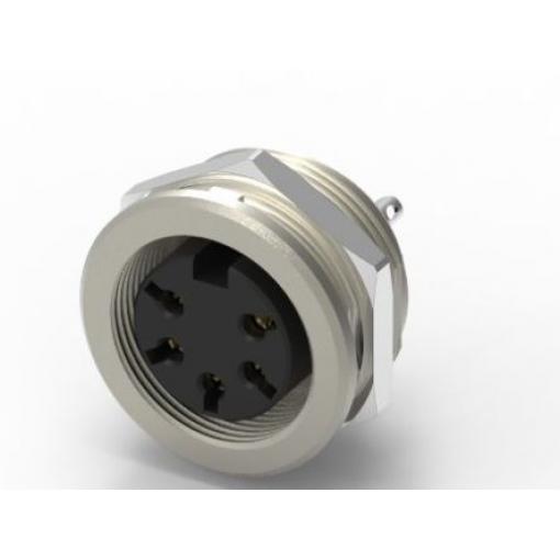 RS PRO Konektor DIN, řada: YE-1605BNY, počet kontaktů: 5, velikost: Standard, 250 V, orientace těla: Rovný, IP40 5A,