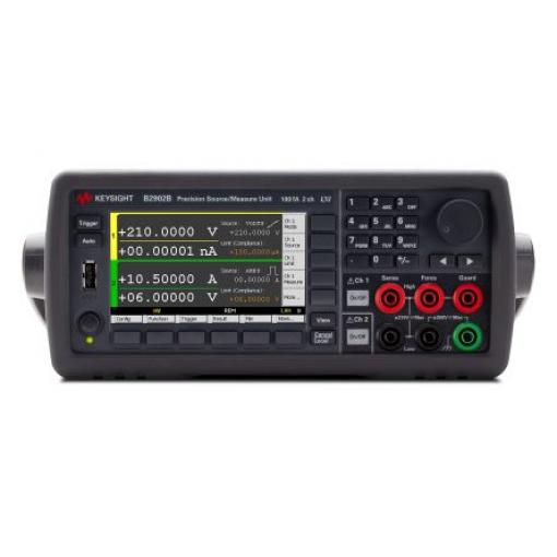 Zdrojový měřič, řada: B2900B B2902B 2 kanály, rozsah odporu: 2 Ω to 200 MΩ 1 μV to 210 V 31.8W Keysight Technologies