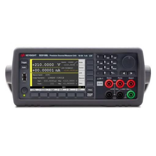 Zdrojový měřič, řada: B2900BL B2910BL 1 kanály, rozsah odporu: 2 Ω to 200 MΩ 1 μV to 210 V 31.8W Keysight Technologies