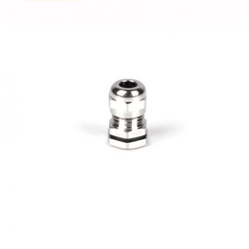 Kabelová průchodka, řada: SKINTOP MS-SC Kovová Niklovaná mosaz, IP68 PG9 RS PRO 4 mm až 8 mm