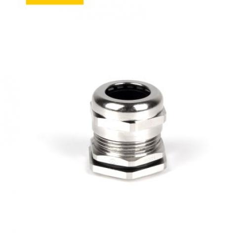 Kabelová průchodka, řada: SKINTOP MS-SC Kovová Niklovaná mosaz, IP68 PG21 RS PRO 13 mm až 18 mm