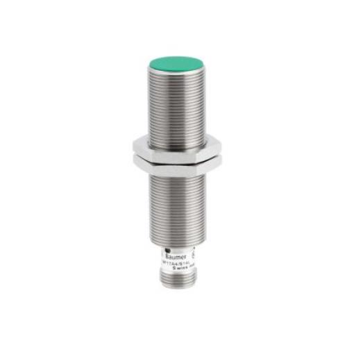 Baumer Snímač přiblížení IFRM 18P37A4/S14L Válec se závitem M18 200 mA IFRM 18P37A4/S14L IP67 PnP 500 Hz 8 mm 30 V dc
