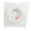 RS PRO Napájecí kabel 3žilový 25 m Silikonová pryž plášť, Bílá, vnější průměr: 9.2 mm OD, 450 V 200 °C