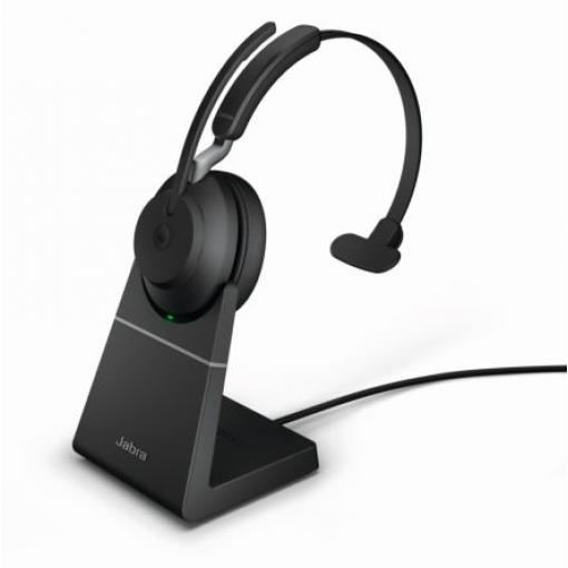 Sluchátka na uši Evolve2 65 26599-899-989 Jabra, Černá Na uchu