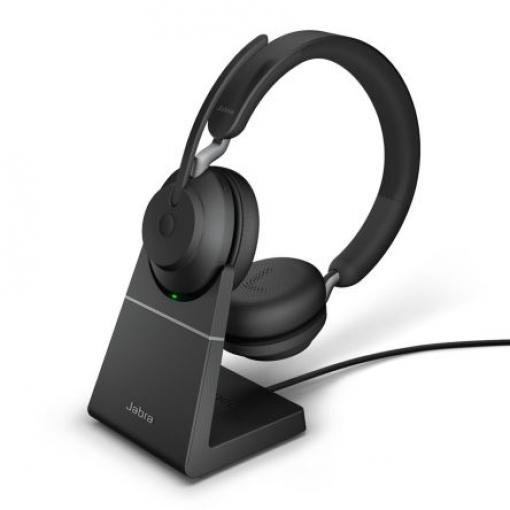 Sluchátka na uši Evolve2 65 26599-989-989 Jabra, Černá Na uchu