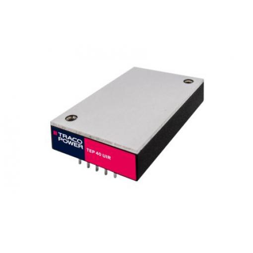 TRACOPOWER Měnič DC/DC TEP 40UIR, výstup: 28 V 3 kV, Vin 75V dc 5.4 A, Vin 9V 40 W -40 °C 85 °C Montáž na plošný spoj