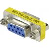 sériový adaptér Renkforce RF-4230660 [1x D-SUB zásuvka 9pólová - 1x D-SUB zásuvka 9pólová], žlutá